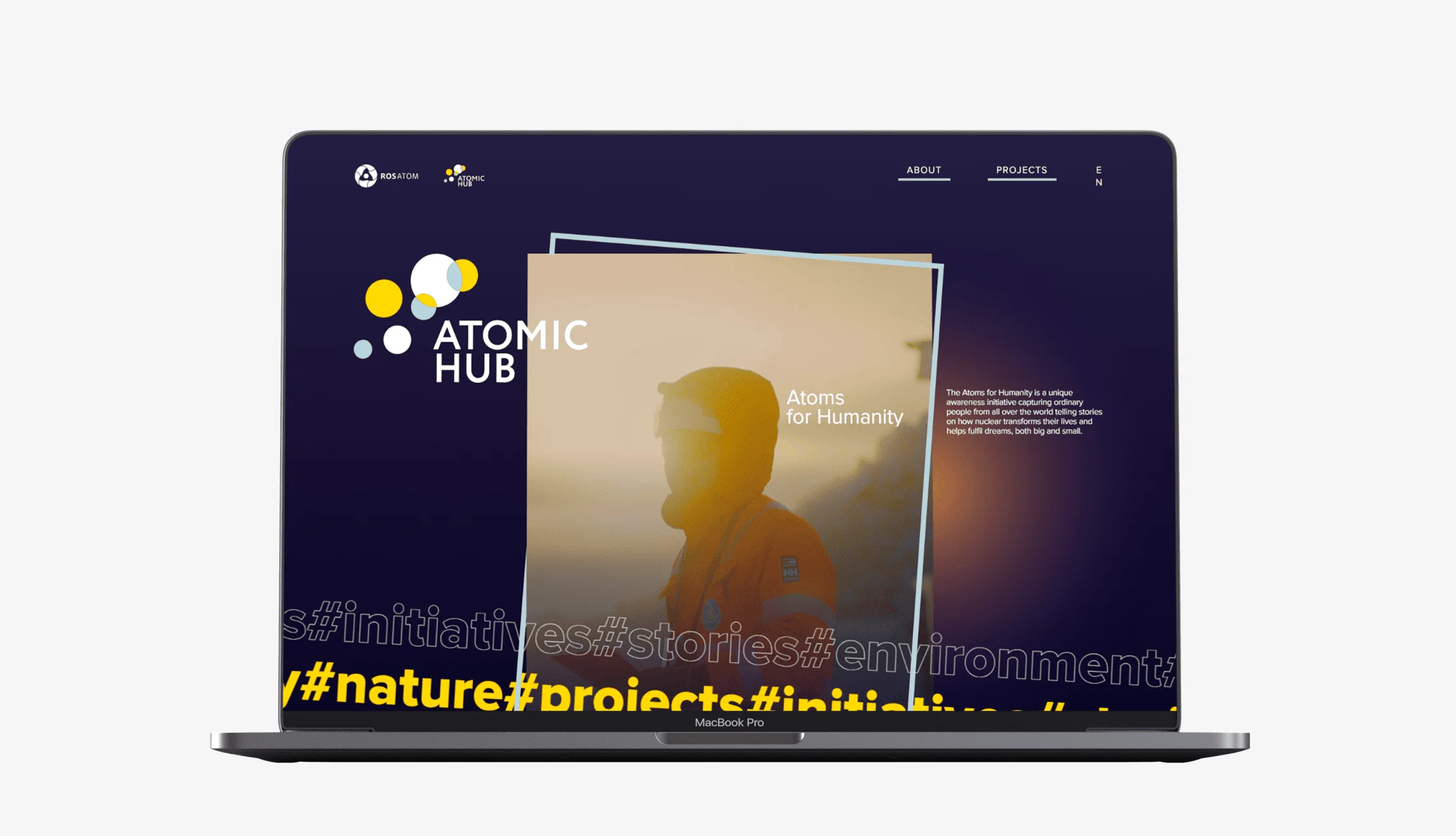 Сайт проекта Atomic Hub